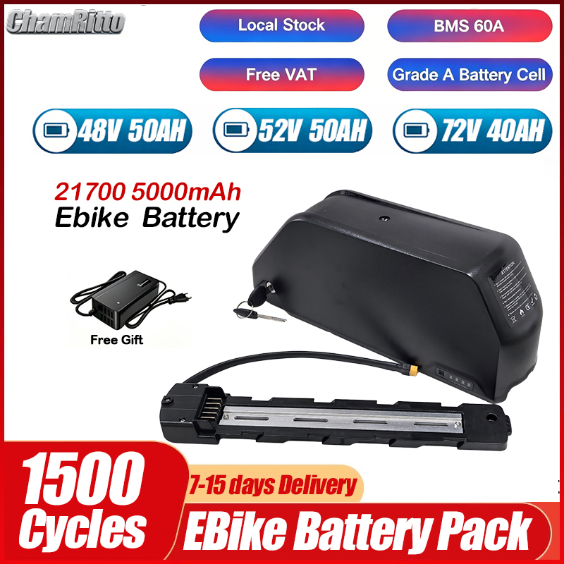 Electric Bicycle Battery 72V 30Ah - Elektrische fiets 36v 48v 52v 25ah