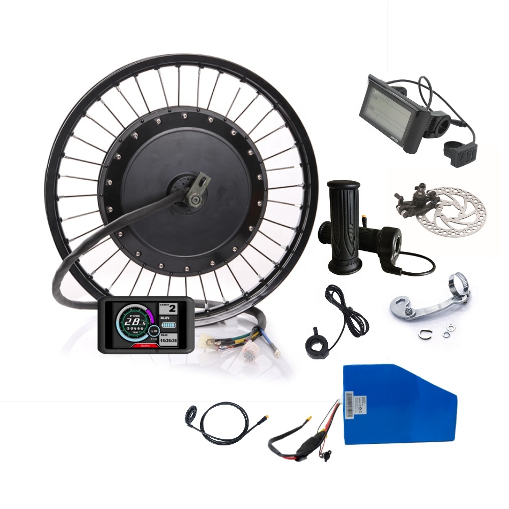 72V 5000W Hub Motor Kit - Grote Koppel Elektrische Fiets Conversie Kit