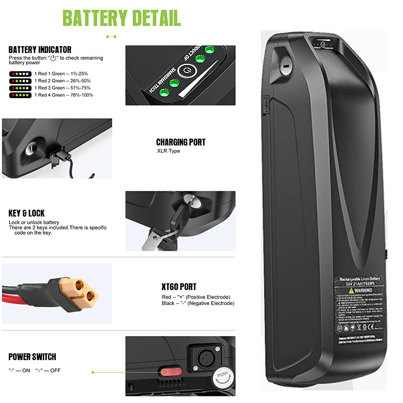 Ebike Conversion Kit 72V 3000W - 72V e-bike accu 3000W 60Ah elektrische