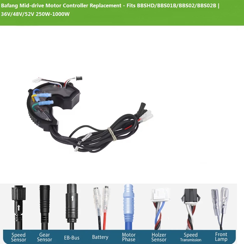Mid Drive Motor Kit 52V 1000W - Bafang Mid-drive Motor Controller Vervanging -