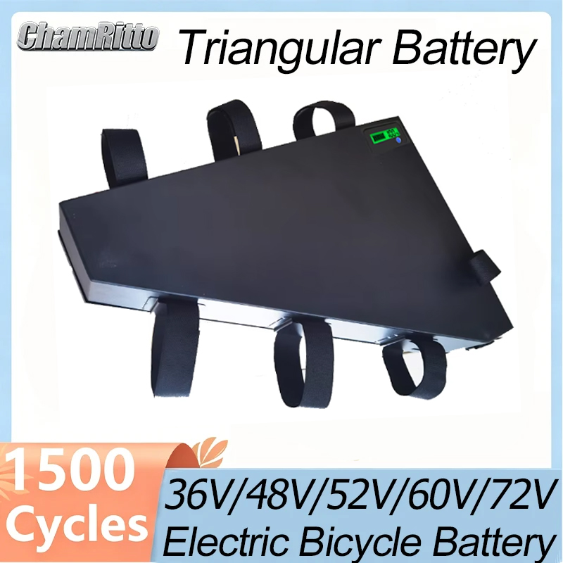 Electric Bicycle Battery 72V 30Ah - Elektrische fiets 60v72v 3000w driehoekige batterij