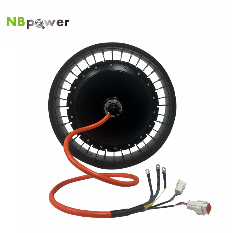 72V 5000W Hub Motor Kit - NBpower/QS273 40H 20x4/24x4/26x4 nominaal 72V 4000W