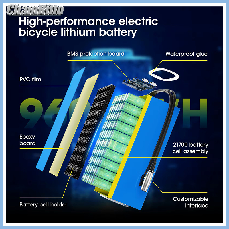 48V 52V Elektrische Fiets Cham - Electric Bicycle Battery 72V 30Ah recensie en prijs