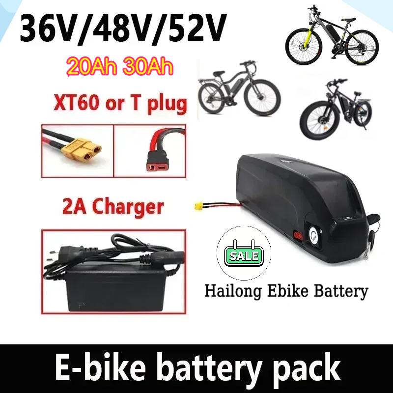 🔋 36-48-52V voor motor elektri - Ebike Battery 48V 20Ah Hailong recensie en prijs