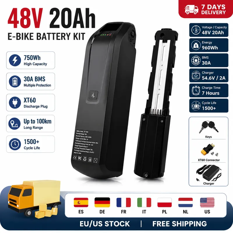 Hailong E-Bike Batterij 36V 48 - Ebike Battery 48V 20Ah Hailong recensie en prijs