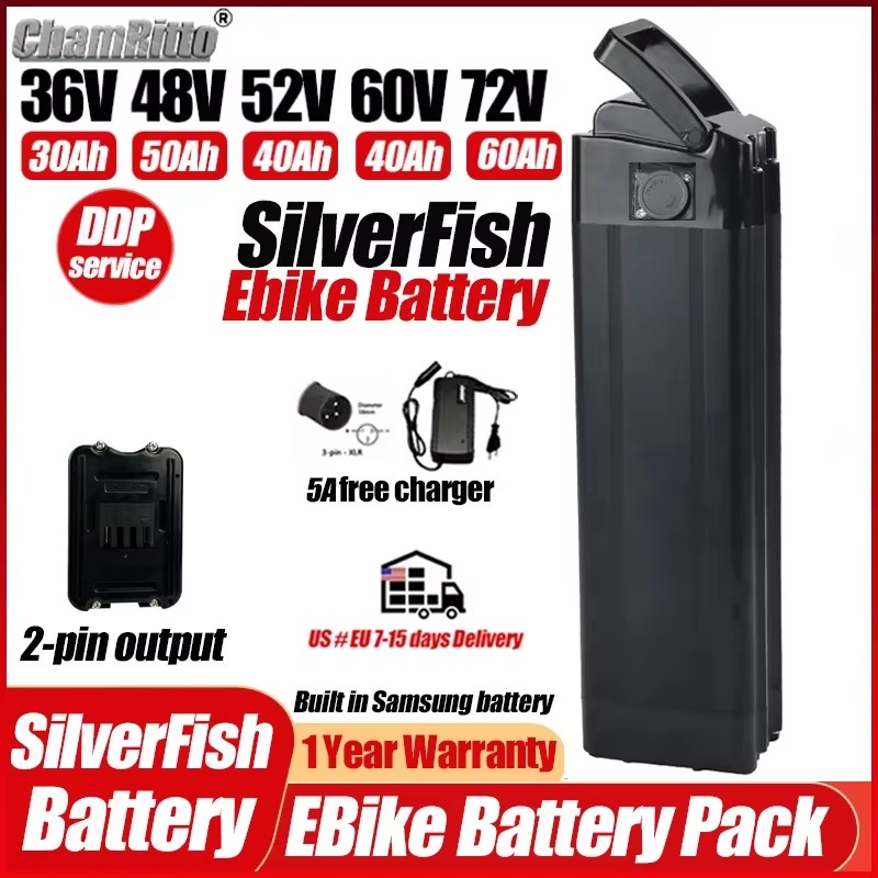 36v48v52v 60v 72v Bafang 1000w - Electric Bicycle Battery 72V 30Ah recensie en prijs