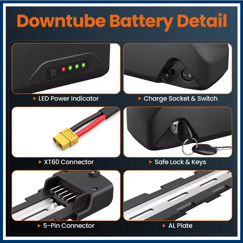 Hailong e-bike accu 52V 36V 48 - Electric Bicycle Battery 72V 30Ah recensie en prijs