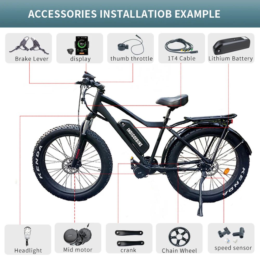 Bafang Motor BBSHD 1000W 52V B - Mid Drive Motor Kit 52V 1000W recensie en prijs
