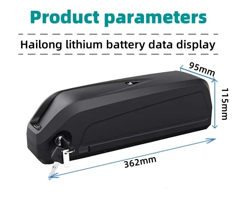 Multi-formaat E-bike accu Hail - Ebike Battery 48V 20Ah Hailong recensie en prijs