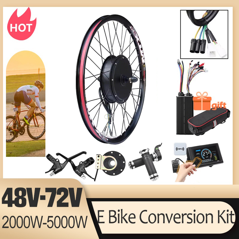 72V 5000W E-bike conversiekit  - 72V 5000W Hub Motor Kit recensie en prijs
