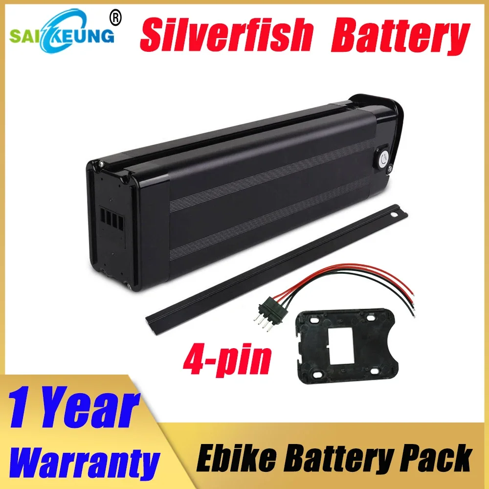 Elektrische fiets SilverFish 4 - Ebike Battery 48V 20Ah Hailong recensie en prijs