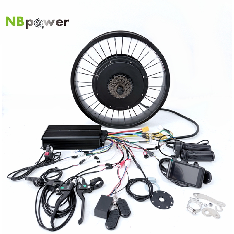NBpower 170/190mm Dropout 48-7 - 72V 5000W Hub Motor Kit recensie en prijs