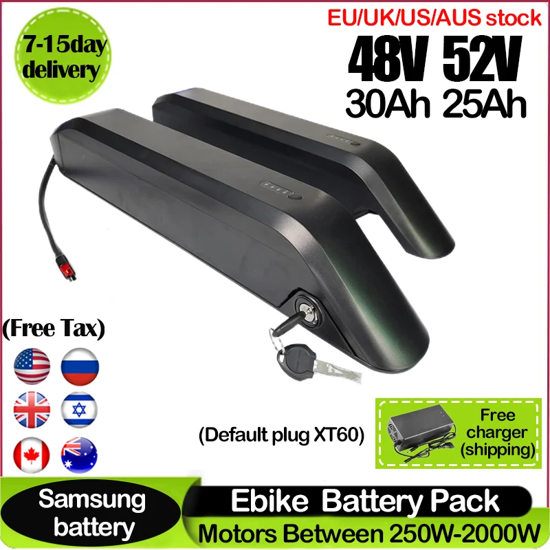 Originele 18650 EBike Batterij - Ebike Battery 48V 20Ah Hailong recensie en prijs