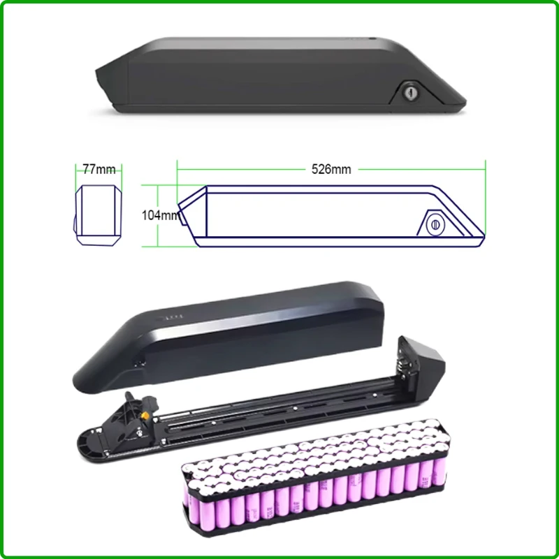 Originele 18650 EBike Batterij - Ebike Battery 48V 20Ah Hailong recensie en prijs