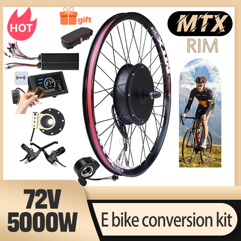 MTX39 E-bike Conversiekit 72V  - 72V 5000W Hub Motor Kit recensie en prijs