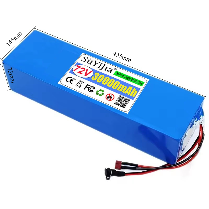 72V 30Ah 21700 20S6P lithiumba - Electric Bicycle Battery 72V 30Ah recensie en prijs