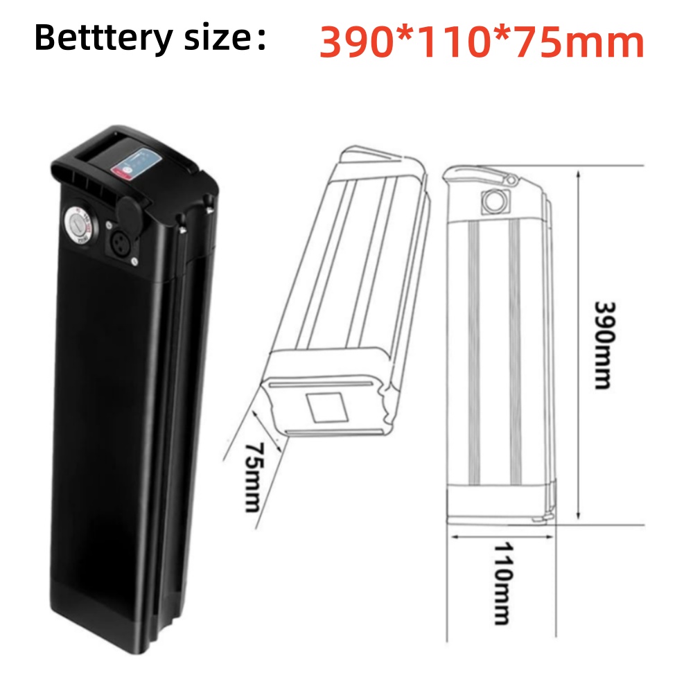 36V/48V 15Ah 20Ah Batterij 186 - Ebike Battery 48V 20Ah Hailong recensie en prijs