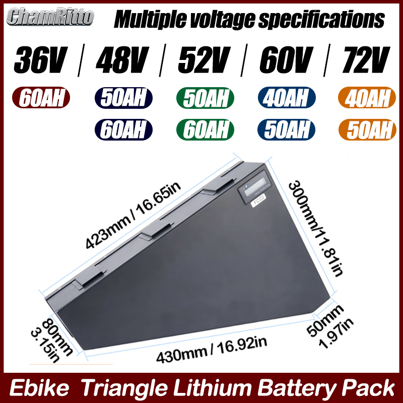 Elektrische fiets 60v72v 3000w - Electric Bicycle Battery 72V 30Ah recensie en prijs