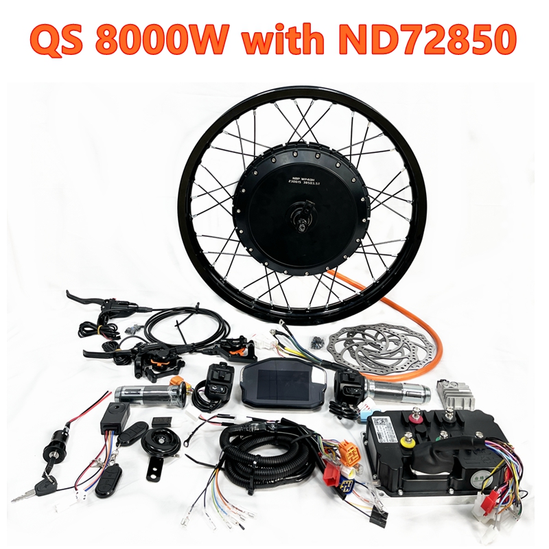 QS273 40H V3 Peak 8000W 150mm  - 72V 5000W Hub Motor Kit recensie en prijs
